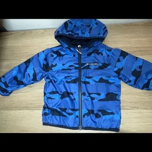 COLUMBIA reversible wind/light jacket 12-18m